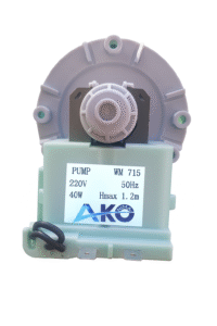 پمپ تخلیه لباسشویی آکو مدل سه پیچ