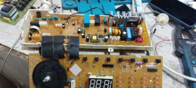 تعمیر برد لباسشویی سامسونگ با ایراد خانوشی