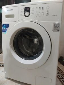 لباسشویی سامسونگ با ایراد عدم آبگیری و خرابی شیر برقی